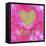 Glitter Love Pink-Tina Lavoie-Framed Stretched Canvas