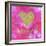 Glitter Love Pink-Tina Lavoie-Framed Giclee Print