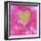 Glitter Love Pink-Tina Lavoie-Framed Giclee Print