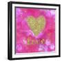 Glitter Love Pink-Tina Lavoie-Framed Giclee Print