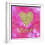 Glitter Love Pink-Tina Lavoie-Framed Giclee Print