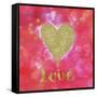 Glitter Love-Tina Lavoie-Framed Stretched Canvas