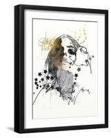 Glitter Trash-Mydeadpony-Framed Art Print