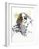 Glitter Trash-Mydeadpony-Framed Art Print