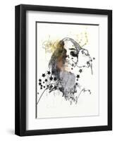 Glitter Trash-Mydeadpony-Framed Art Print