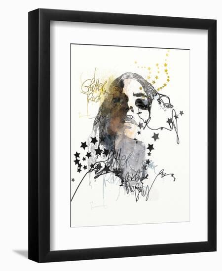 Glitter Trash-Mydeadpony-Framed Art Print