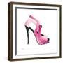 Glitz and Glam VII Pink-Mercedes Lopez Charro-Framed Art Print