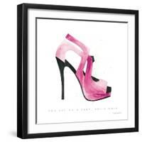 Glitz and Glam VII Pink-Mercedes Lopez Charro-Framed Art Print