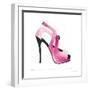 Glitz and Glam VII Pink-Mercedes Lopez Charro-Framed Art Print