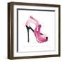 Glitz and Glam VII Pink-Mercedes Lopez Charro-Framed Art Print