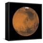 Global Color View of Mars-Stocktrek Images-Framed Stretched Canvas