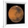 Global Color View of Mars-Stocktrek Images-Framed Photographic Print
