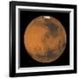 Global Color View of Mars-Stocktrek Images-Framed Photographic Print