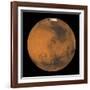 Global Color View of Mars-Stocktrek Images-Framed Photographic Print