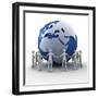 Global Communication-PASIEKA-Framed Premium Photographic Print