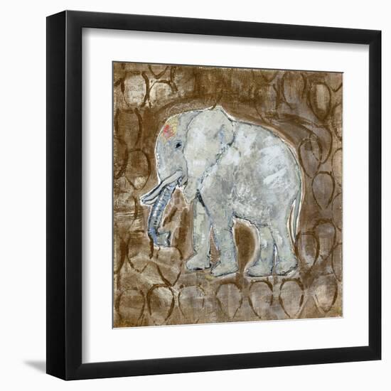 Global Elephant II-Tara Daavettila-Framed Art Print