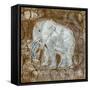 Global Elephant II-Tara Daavettila-Framed Stretched Canvas