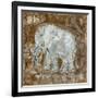 Global Elephant II-Tara Daavettila-Framed Art Print