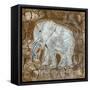 Global Elephant II-Tara Daavettila-Framed Stretched Canvas