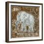 Global Elephant II-Tara Daavettila-Framed Art Print