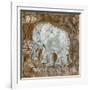 Global Elephant II-Tara Daavettila-Framed Art Print