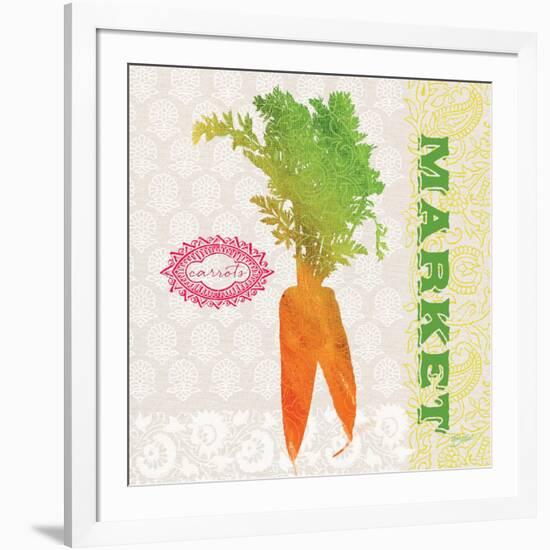 Global Garden Carrots-Bella Dos Santos-Framed Art Print