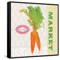 Global Garden Carrots-Bella Dos Santos-Framed Stretched Canvas