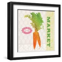 Global Garden Carrots-Bella Dos Santos-Framed Art Print