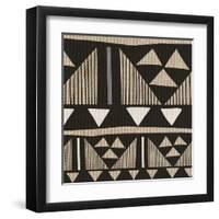 Global Geometric Print 1-Evangeline Taylor-Framed Art Print