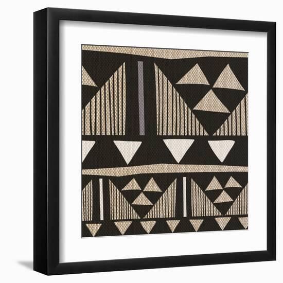 Global Geometric Print 1-Evangeline Taylor-Framed Art Print