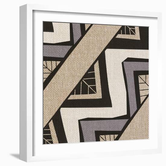 Global Geometric Print 4-Evangeline Taylor-Framed Art Print