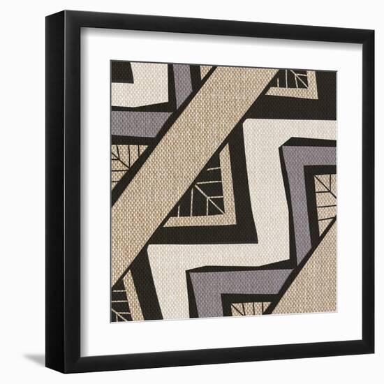Global Geometric Print 4-Evangeline Taylor-Framed Art Print