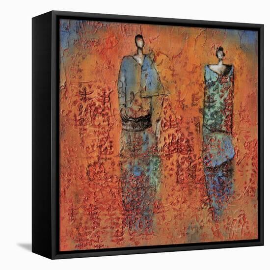 Global Harmony-Michel Raucher-Framed Stretched Canvas