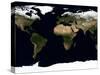 Global Image of Our World-Stocktrek Images-Stretched Canvas