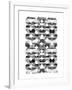 Global Influence 1 B&W-Bella Dos Santos-Framed Art Print