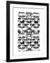 Global Influence 1 B&W-Bella Dos Santos-Framed Art Print