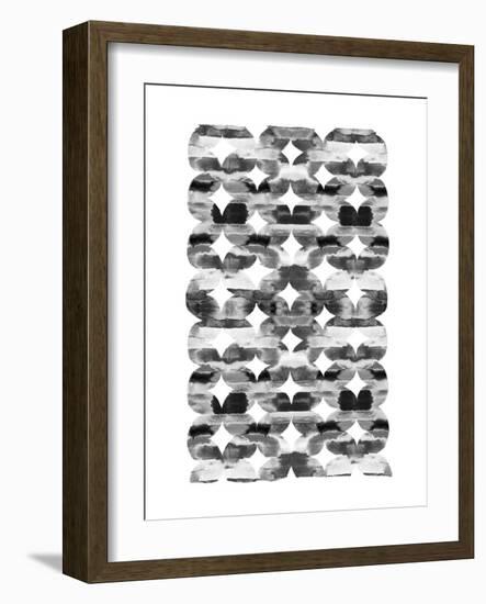 Global Influence 1 B&W-Bella Dos Santos-Framed Art Print