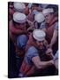 Global Navy Air Operations on Carrier Independence-John Dominis-Stretched Canvas