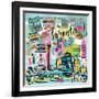 Global Travel XIII-Farida Zaman-Framed Art Print