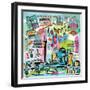 Global Travel XIII-Farida Zaman-Framed Art Print