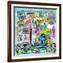 Global Travel XIII-Farida Zaman-Framed Art Print