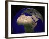 Global View of Earth over North Africa, Europe, the Middle East, and India-Stocktrek Images-Framed Photographic Print