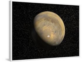 Global View of Mars-Stocktrek Images-Framed Photographic Print