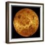 Global View of the Surface of Venus-Stocktrek Images-Framed Premium Photographic Print