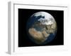 Global View over Europe and Scandinavia Showing Arctic Sea Ice-Stocktrek Images-Framed Photographic Print