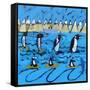 Global Warming 2-Paul Powis-Framed Stretched Canvas