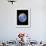 Globe against starfield-Matthias Kulka-Framed Giclee Print displayed on a wall