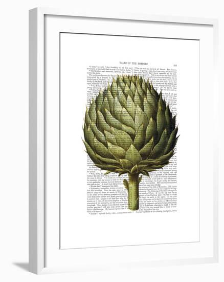 Globe Artichoke Print 2-Fab Funky-Framed Art Print