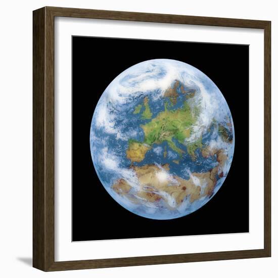 Globe I-Contemporary Photography-Framed Giclee Print