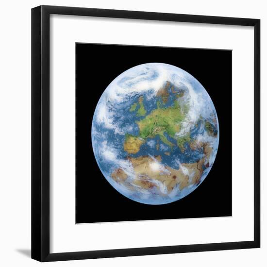 Globe I-Contemporary Photography-Framed Giclee Print